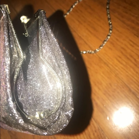 Sparkly Glitter Purple Purse Clutch for Outings - Picture 5 of 6